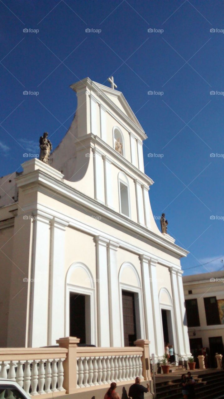 San Juan Cathedral Bautista (Catedral de San Juan Bautista). A Roman Catholic church located inside Old San Juan. The second-oldest building in San Juan. 