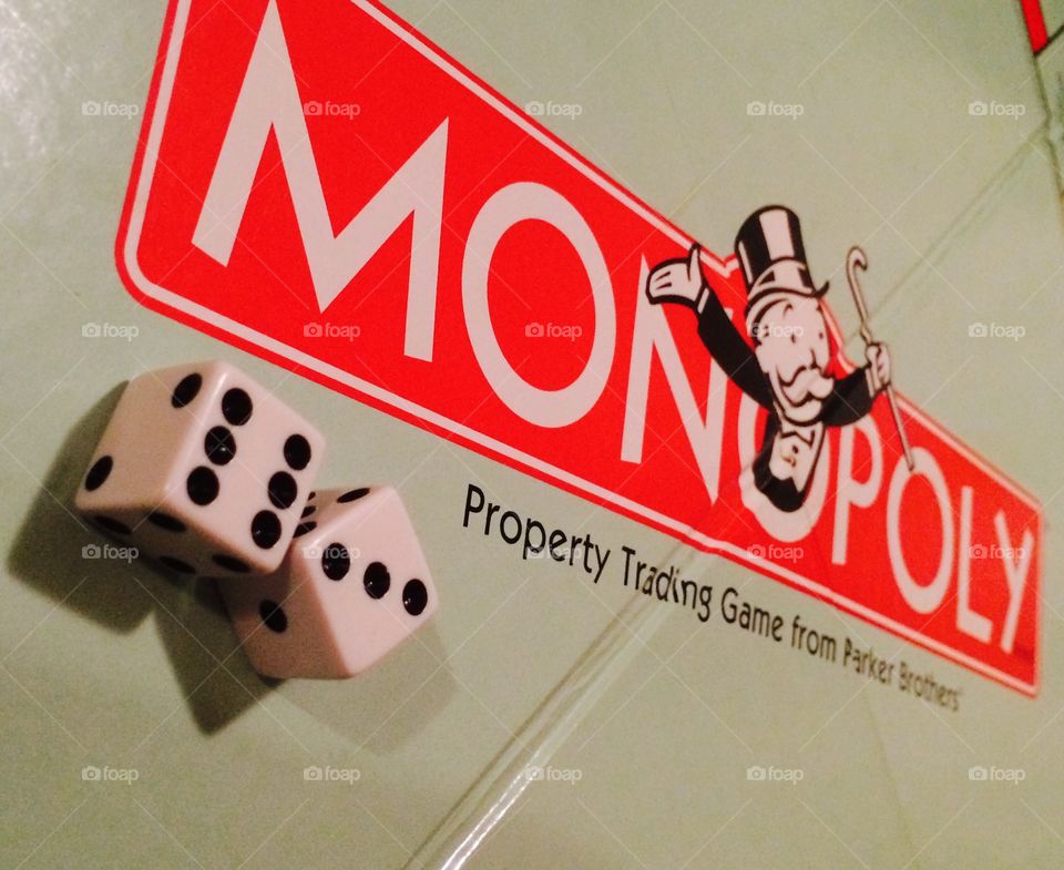 Monopoly dice