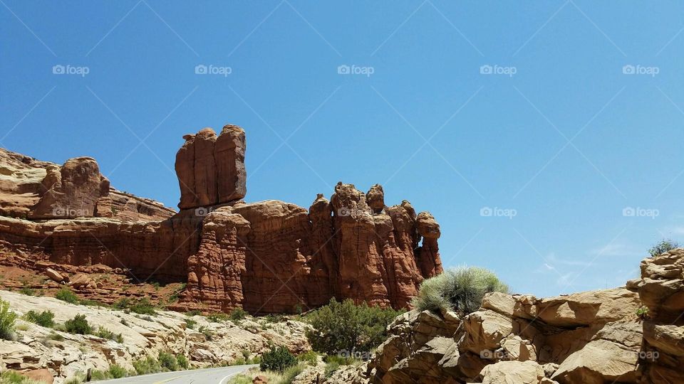 Rock formations 