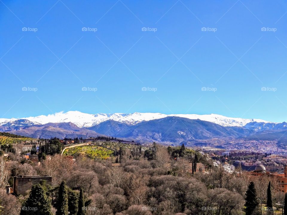 Alhambra in Granada, Spain