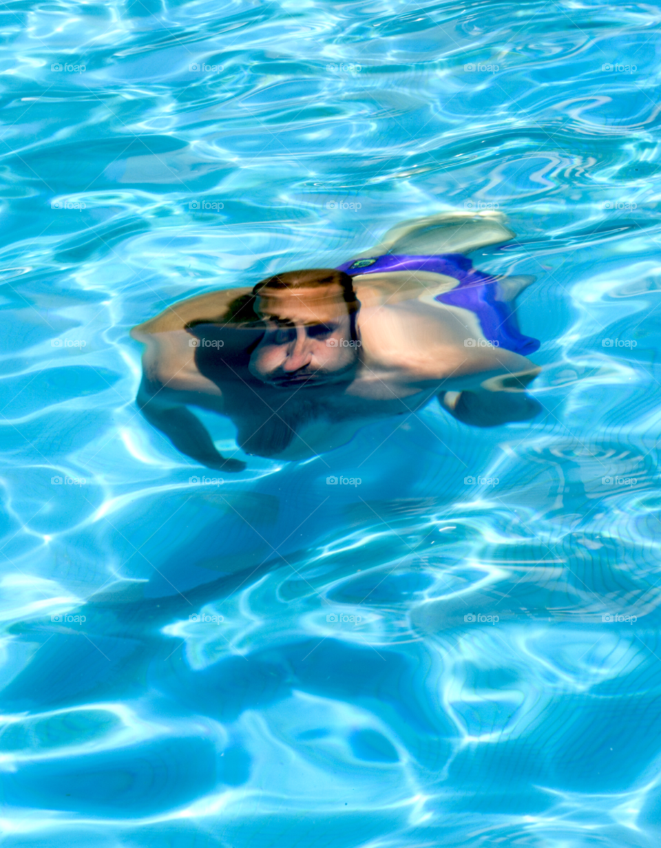 sport blue summer water by Carlos