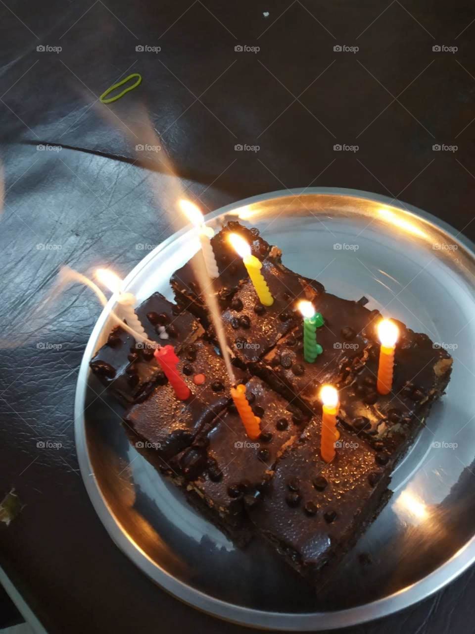 candle on cake