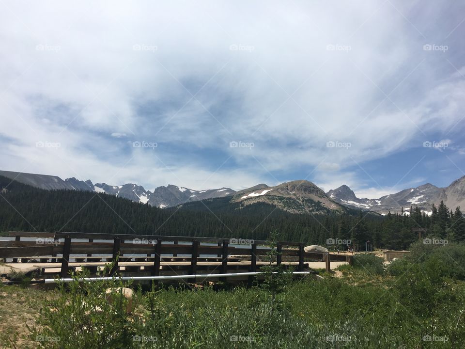 Destination of hikers