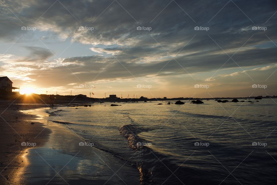 Sunset at Block Island 