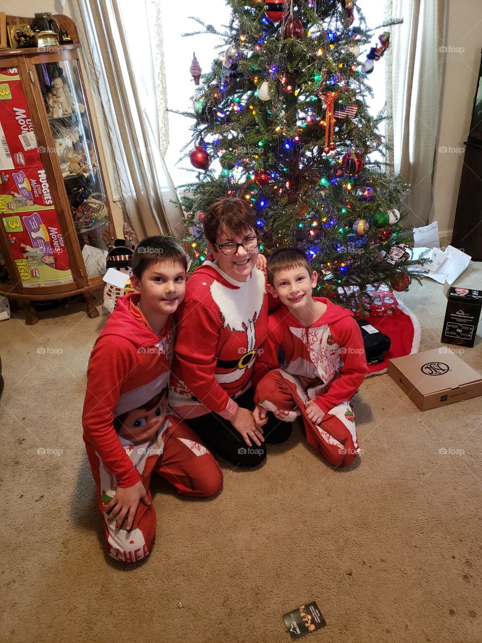 Christmas with the family