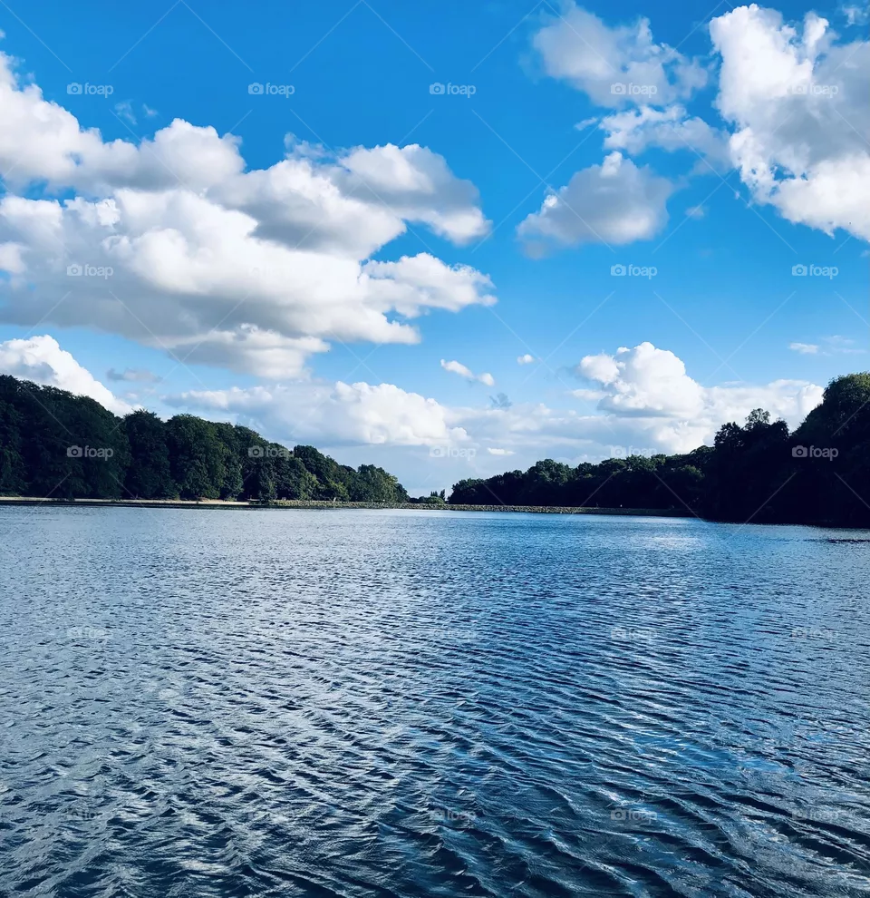 Relaxing in Roundhay Park
