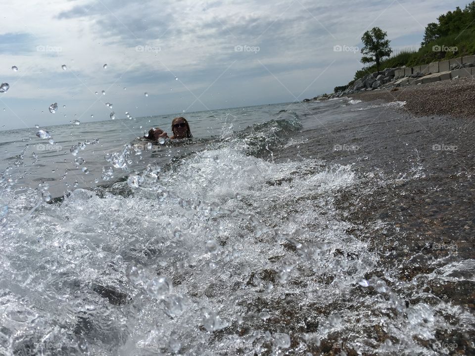 Lake Michigan Waves 