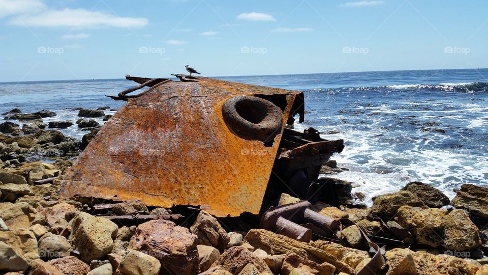 Shipwreck In Palos Verdes