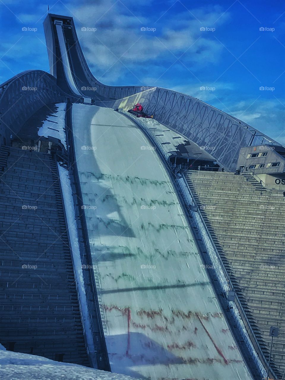 Ski stadium Holmenkollen Oslo 