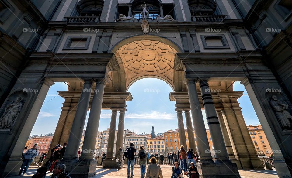 Uffizi gallery, Florence 