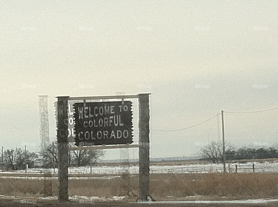 Colorado sign 