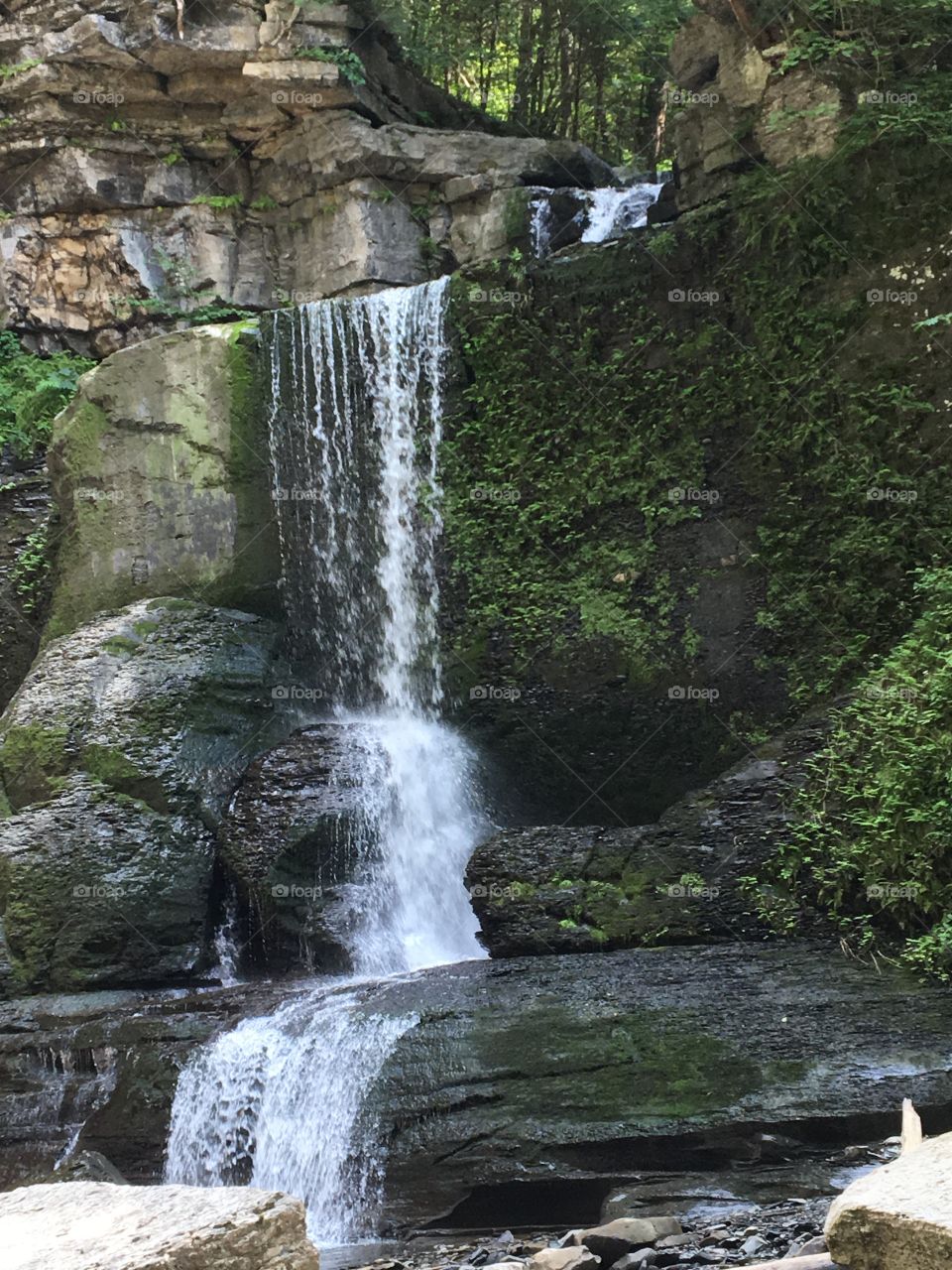 Waterfalls in Summer