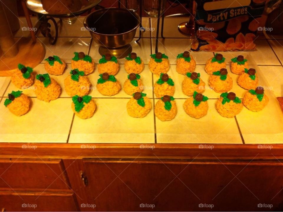 Pumpkin cookies 