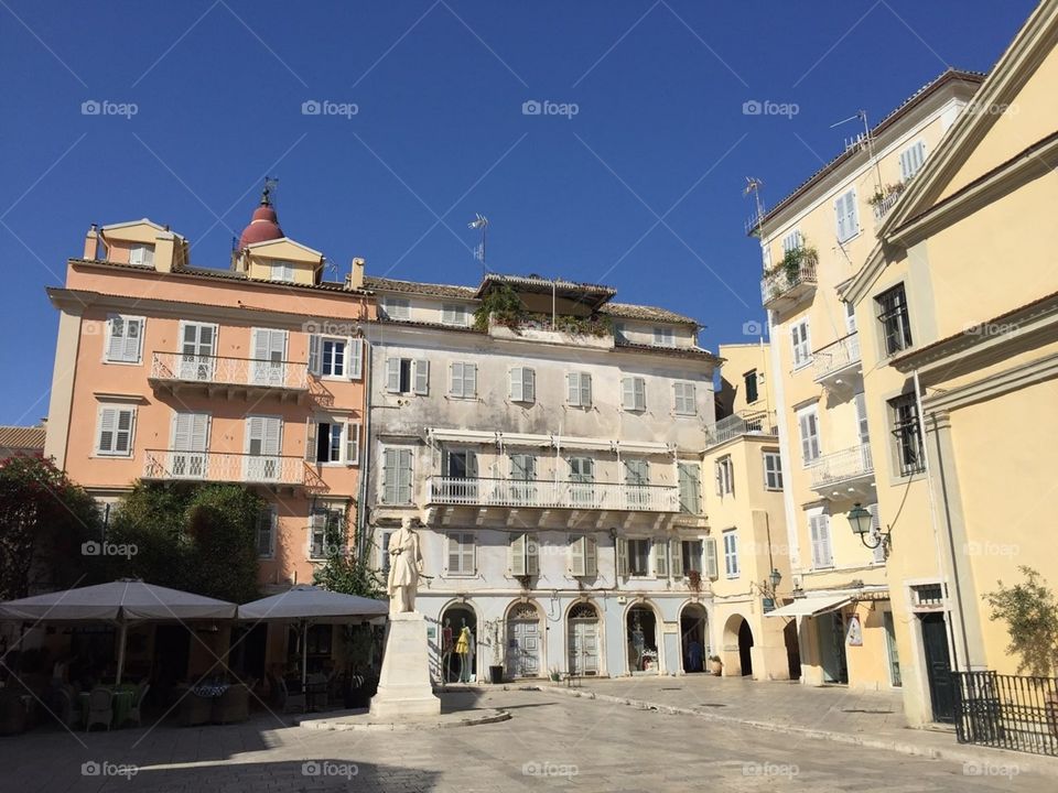 Architecture at Corfu Greece 🇬🇷