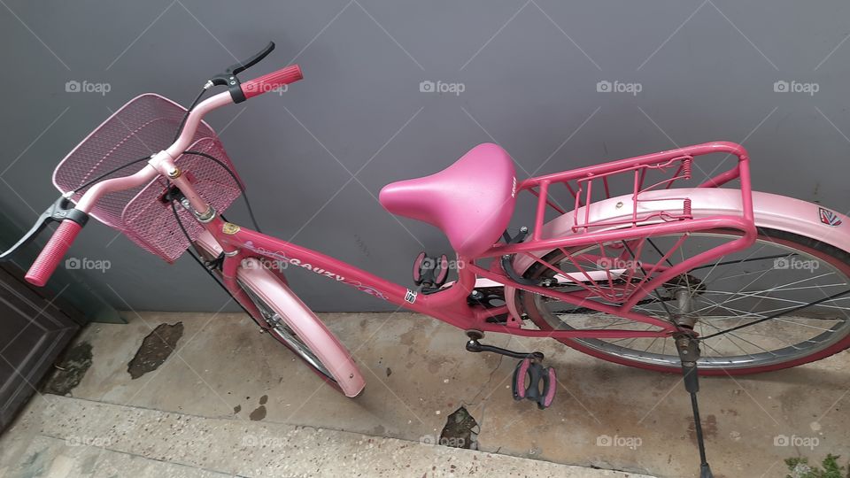 My pink bicycle