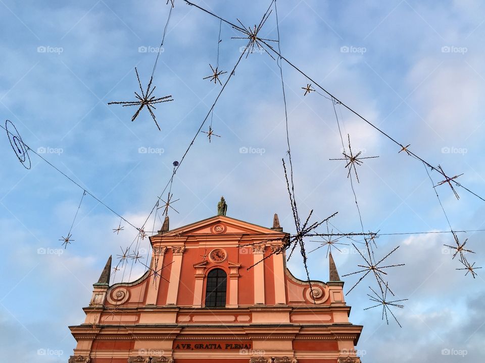 Christmas time in Ljubljana, Slovenia