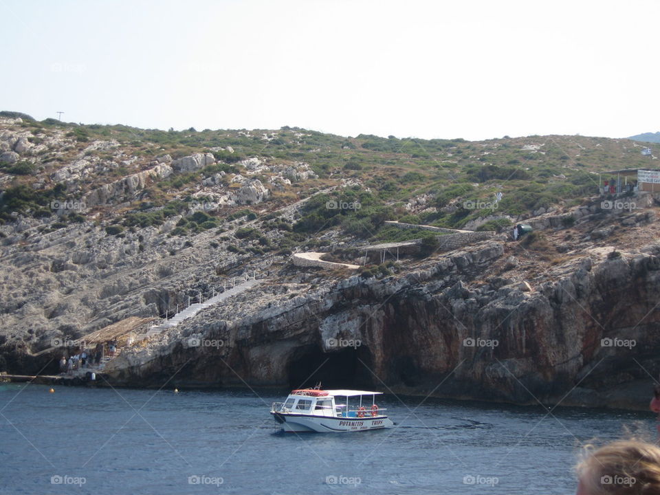 boat in the sea