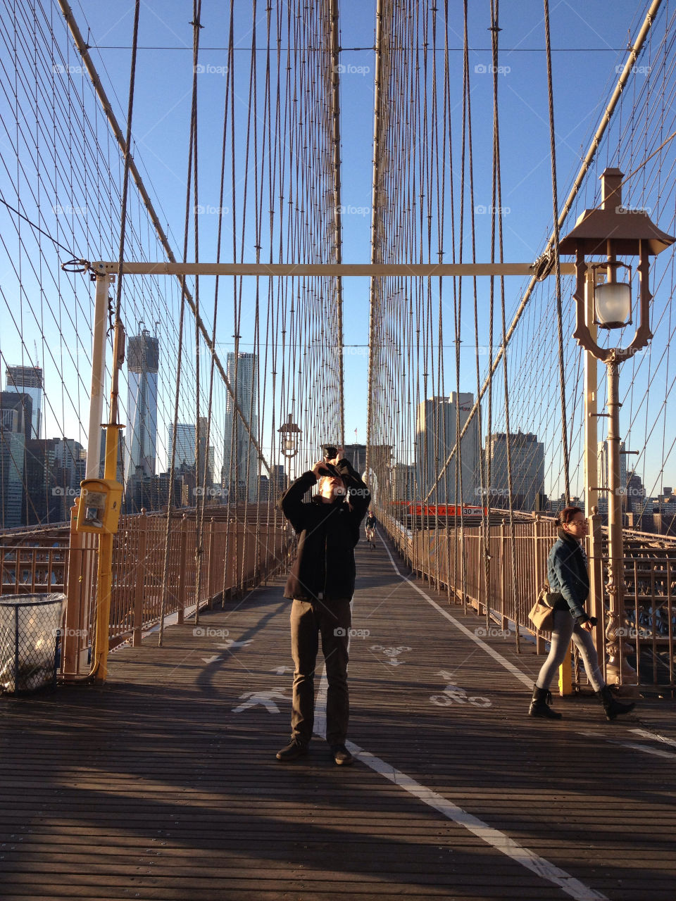 bridge new york new york usa by Glorialeicesterfan