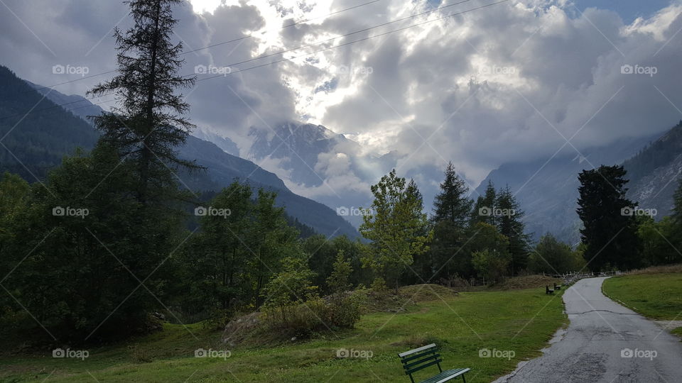 Vicino a Mocugnaga, Piemonte, IT