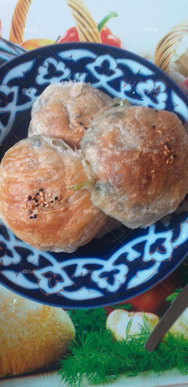 somsa is national food Uzbekistan