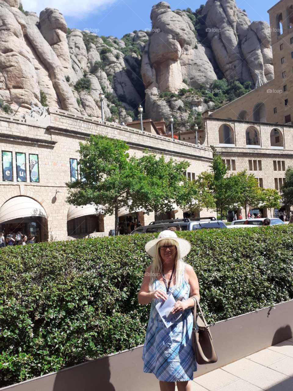 Traveling is my hobby. Spain. Montserrat.