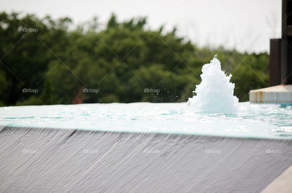 Memorial fountain 