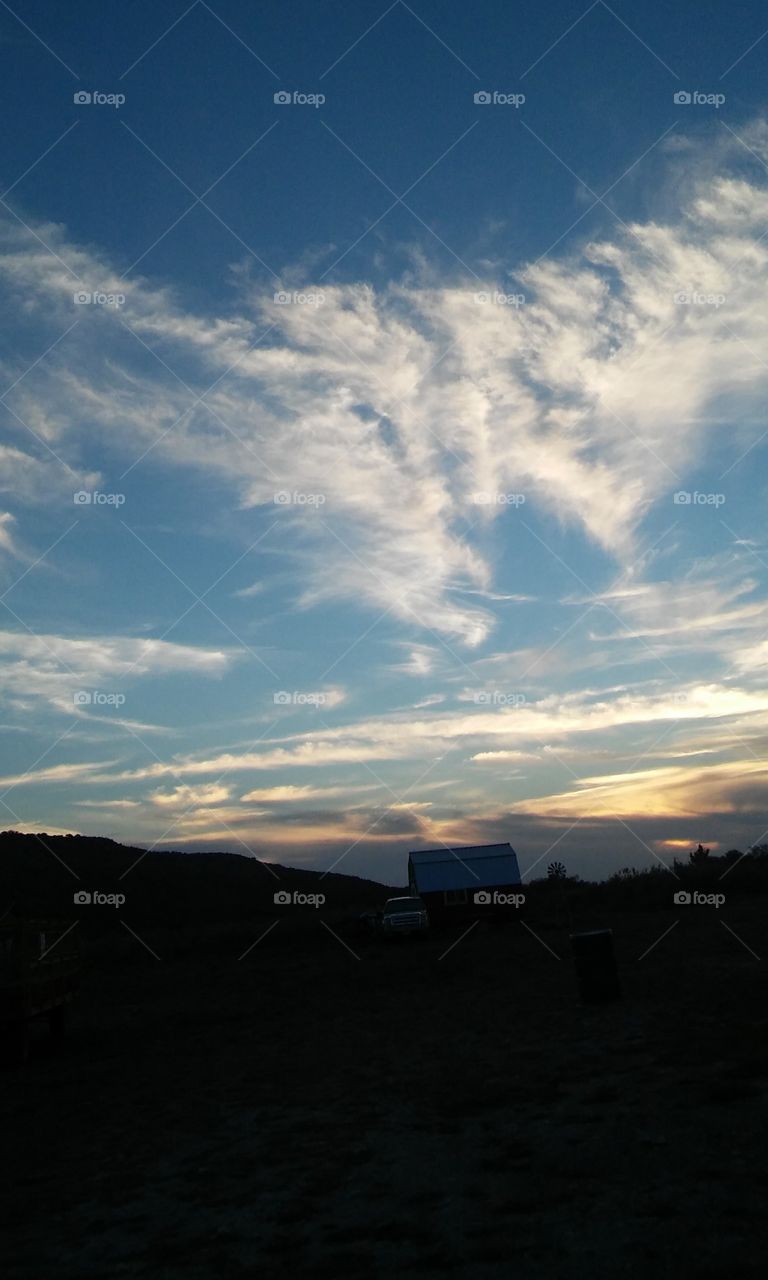 Texas sunsets by the river