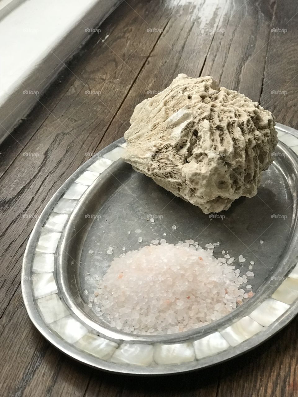 Salt and tray