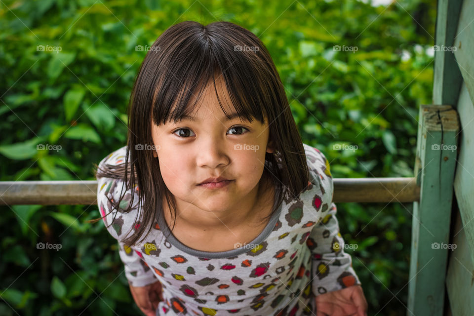 Portrait of a young tangkhul Naga girl