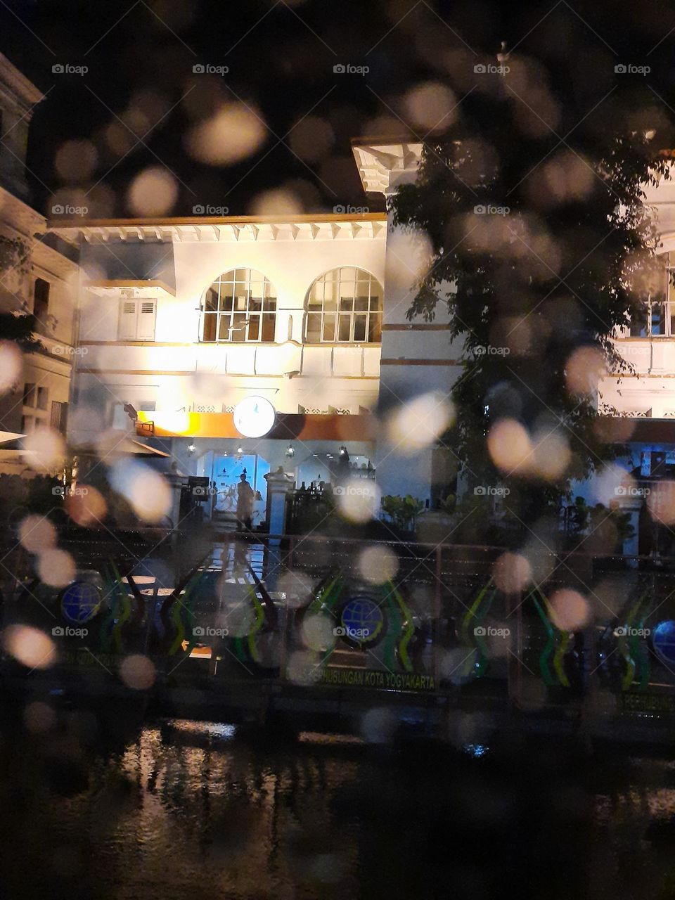 drizzling, Yogyakarta Indonesia