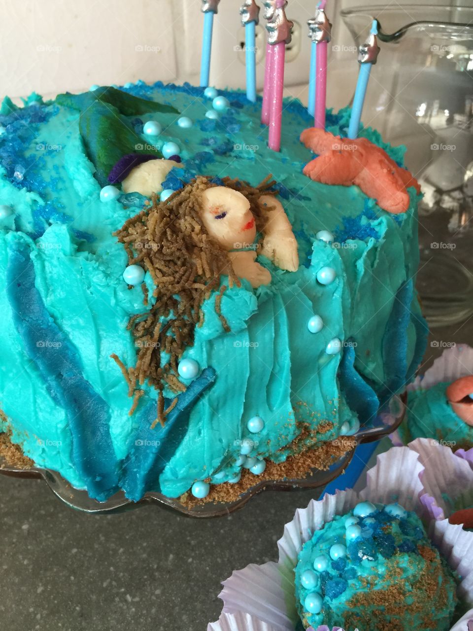 Mermaid Party Cake