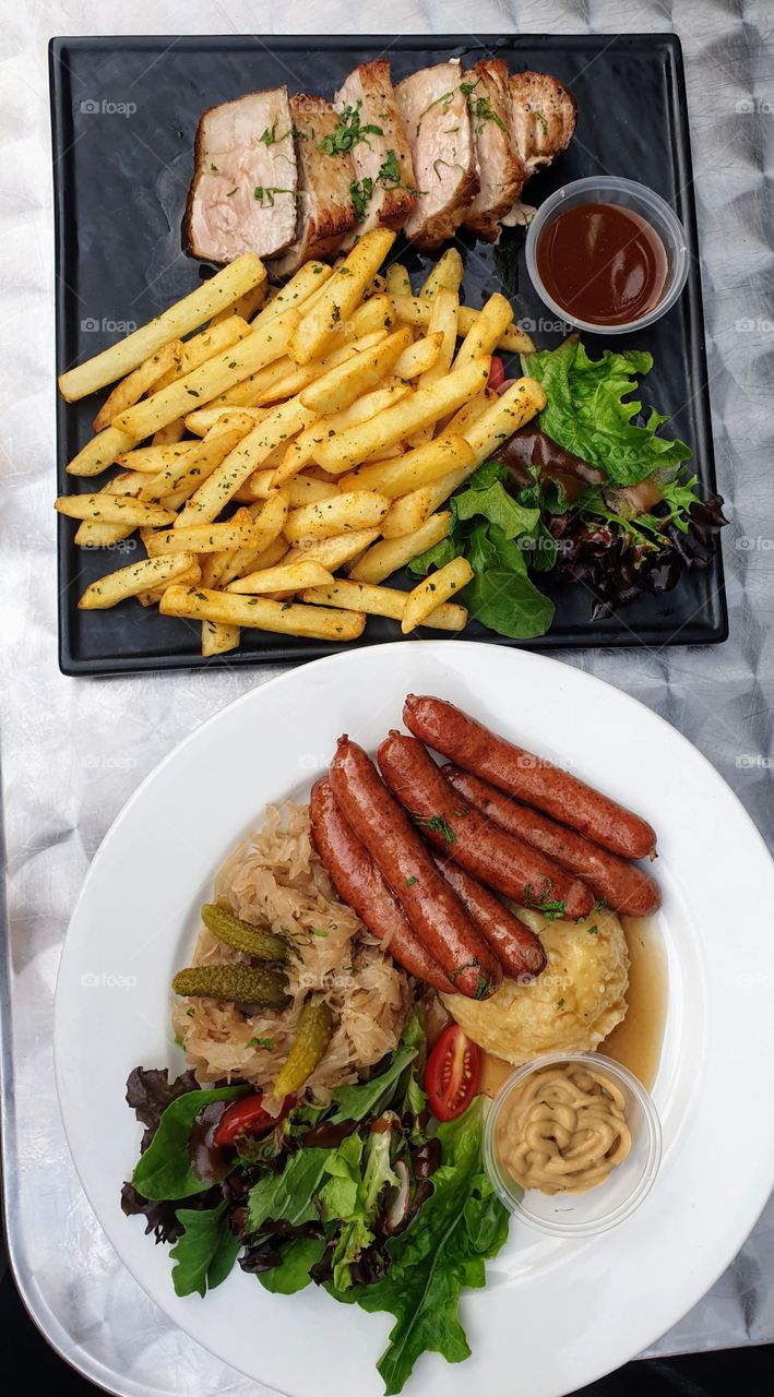 Delicious dinner for special occasion