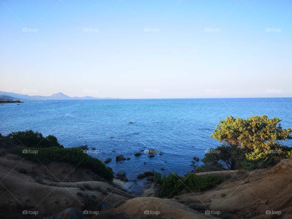 She makes the sound, the sound the sea makes to calm me down - Sant’Elmo (Sardinia).