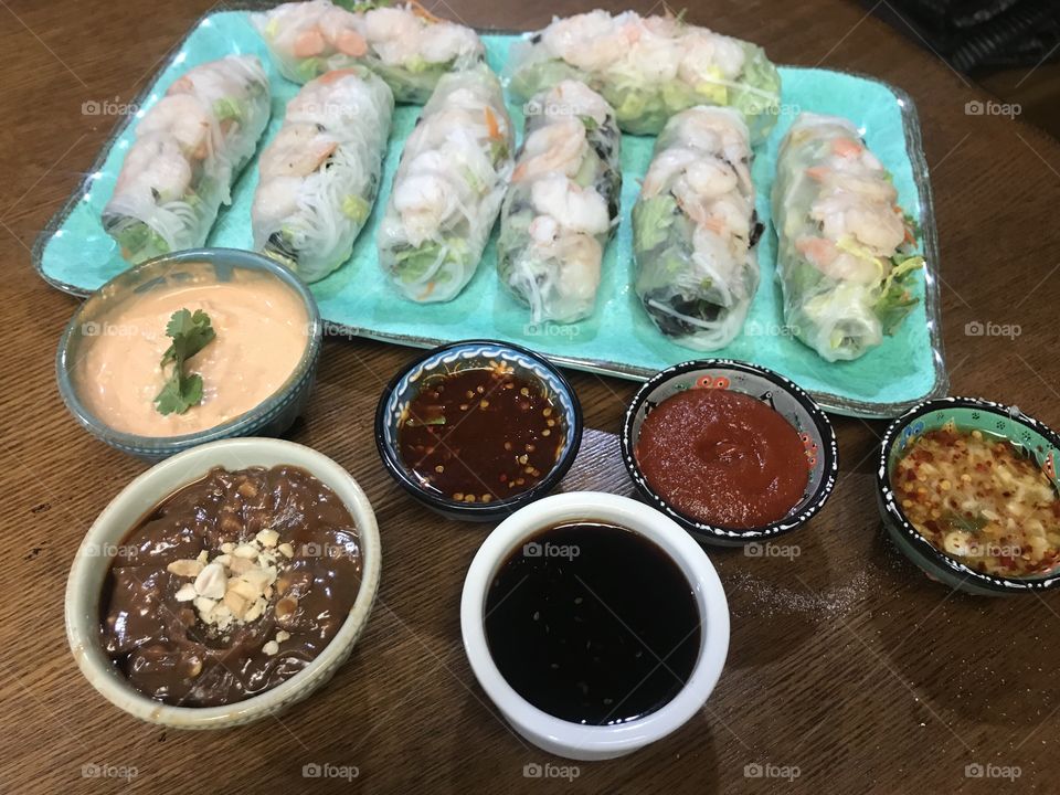 Spring rolls 