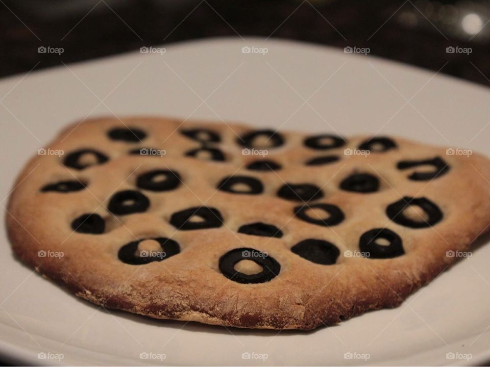 Moroccan olive bread