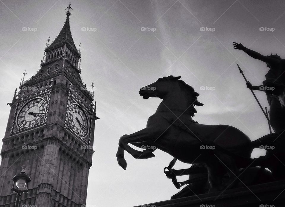 united kingdom london monument / landmark chariot by lateproject