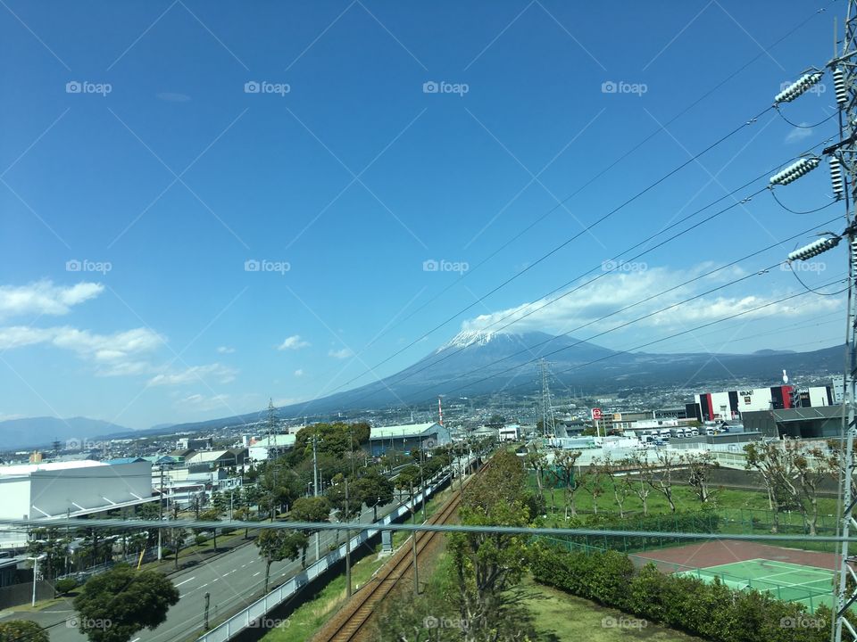 My.Fuji from bullet train♡