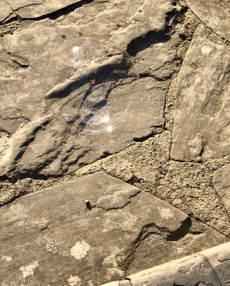 Bubble on Stone