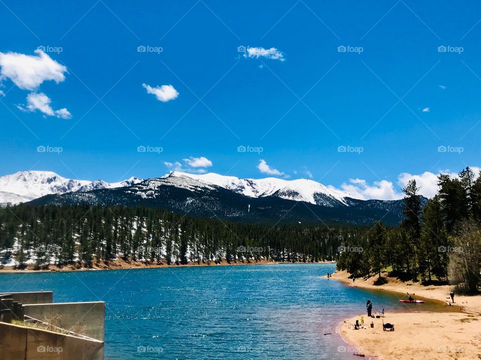 North Catamount reservoir. A beautiful area for fishing, hiking, and kayaking.  