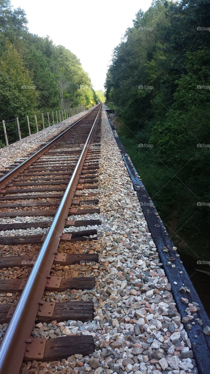 nature, outdoors, railroad, I hear the train a coming rolling around the bend Johnny cash