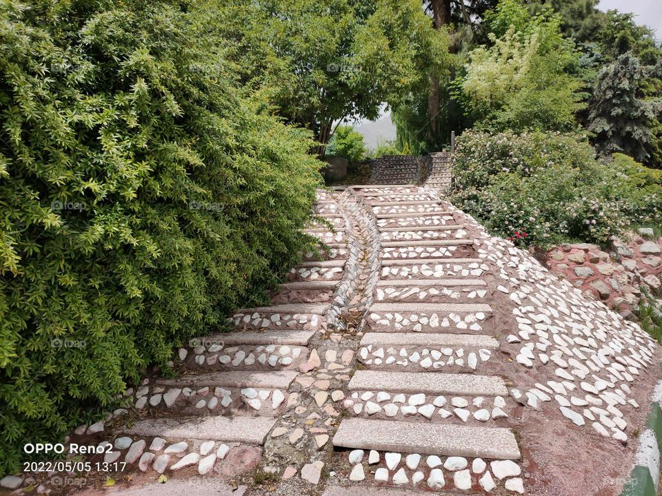 Stone path