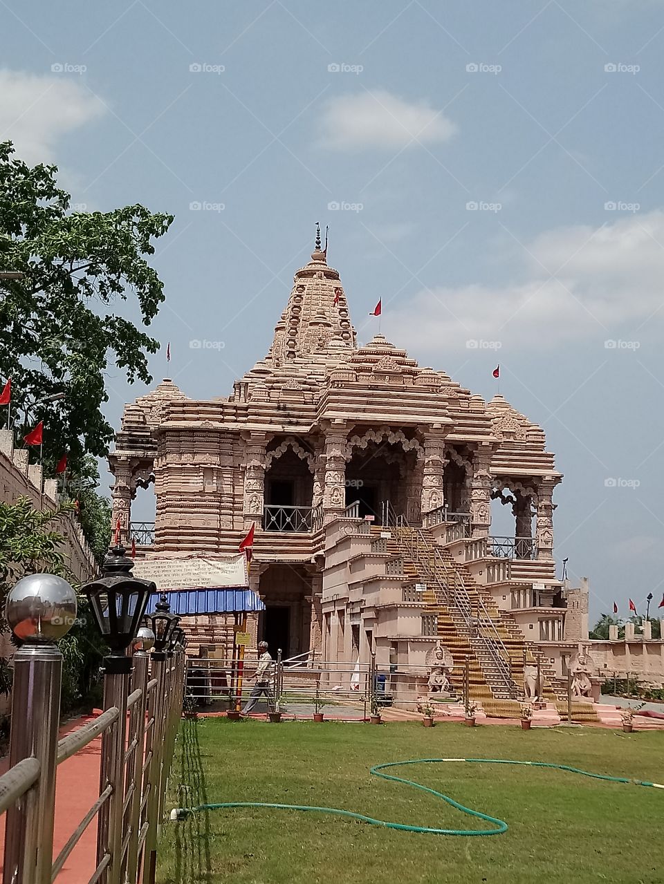 The hanuman temple