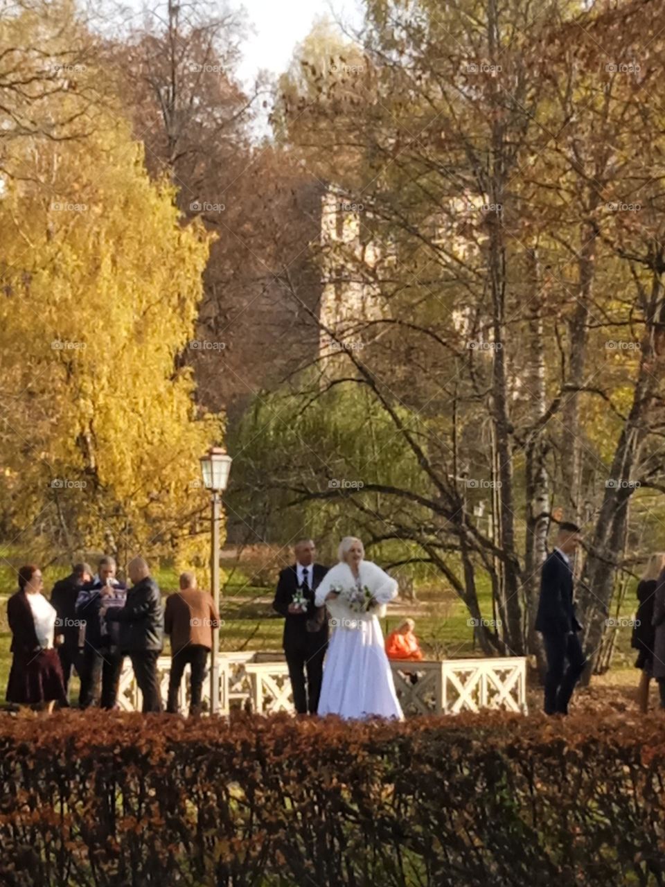 Autumn wedding