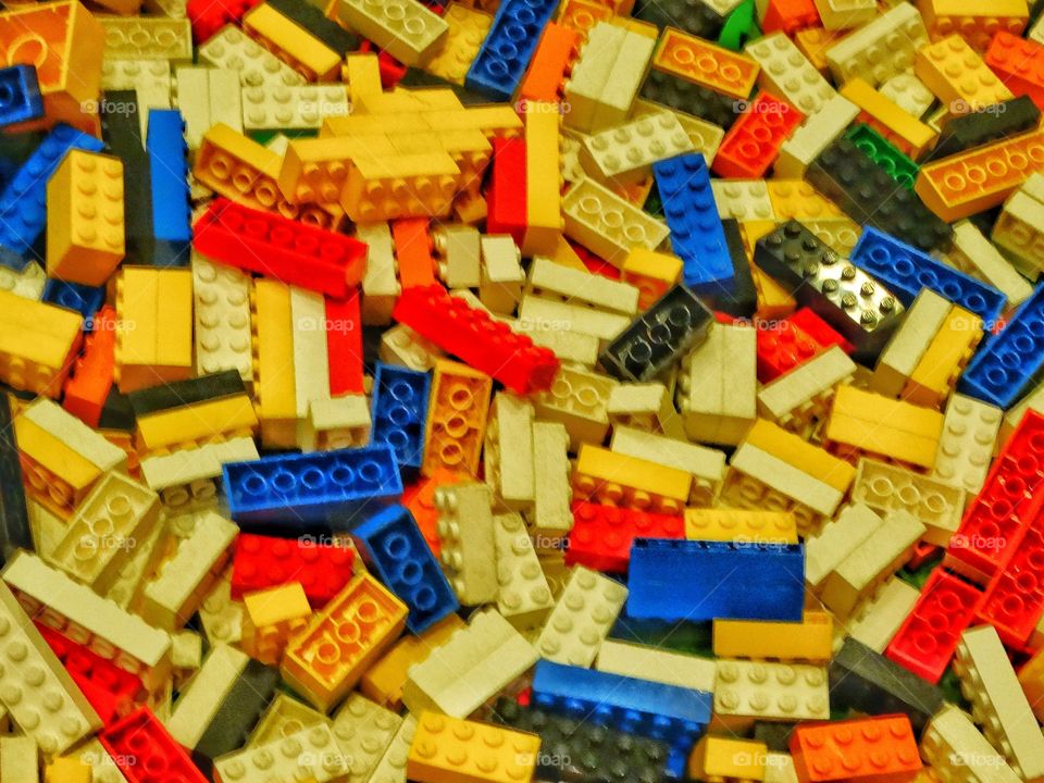 Colorful Lego Bricks
