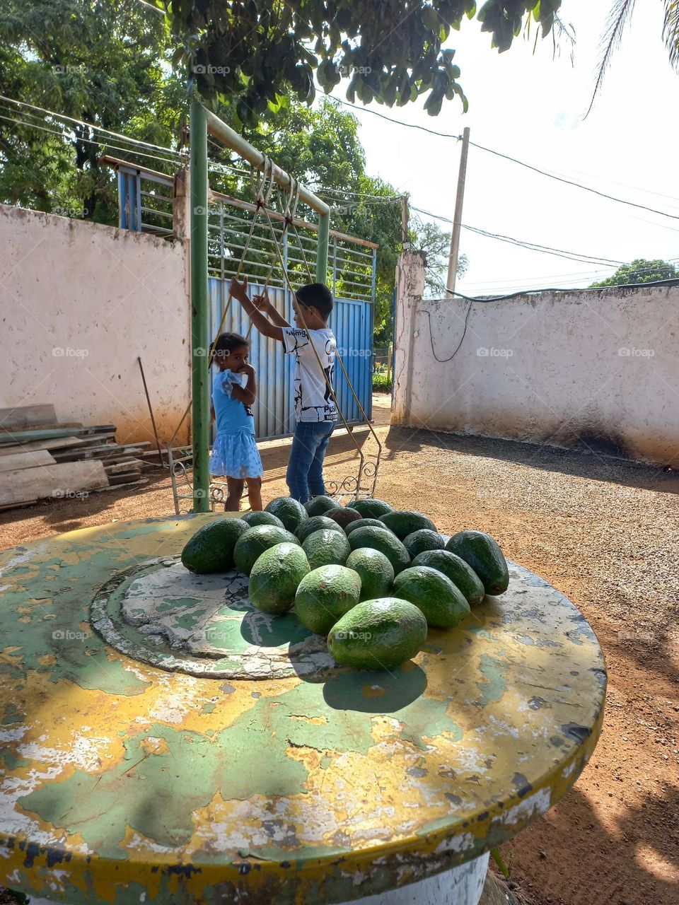 Um final de semana na chácara