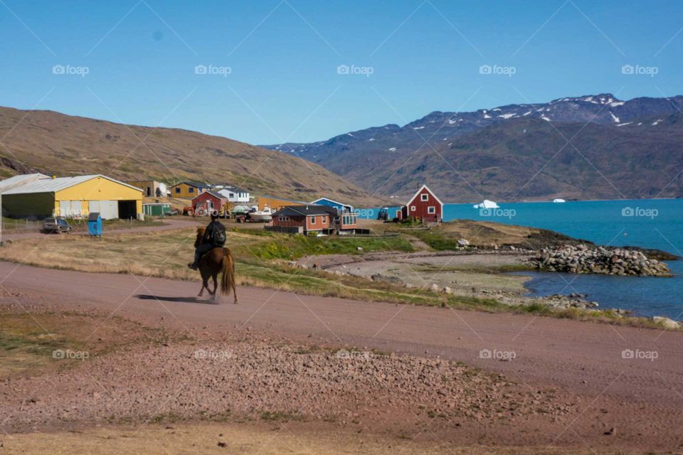 off to school in Greenland