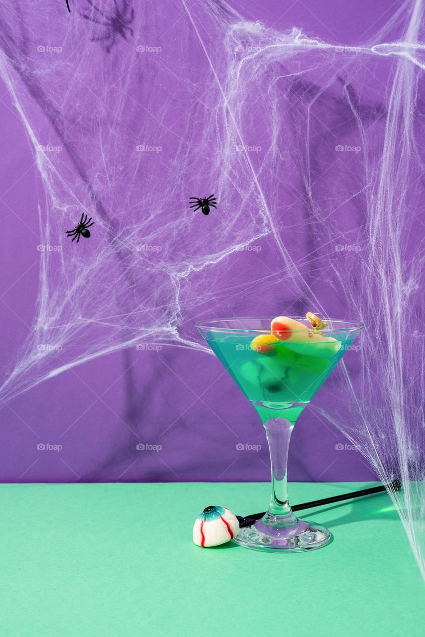 Halloween cocktail