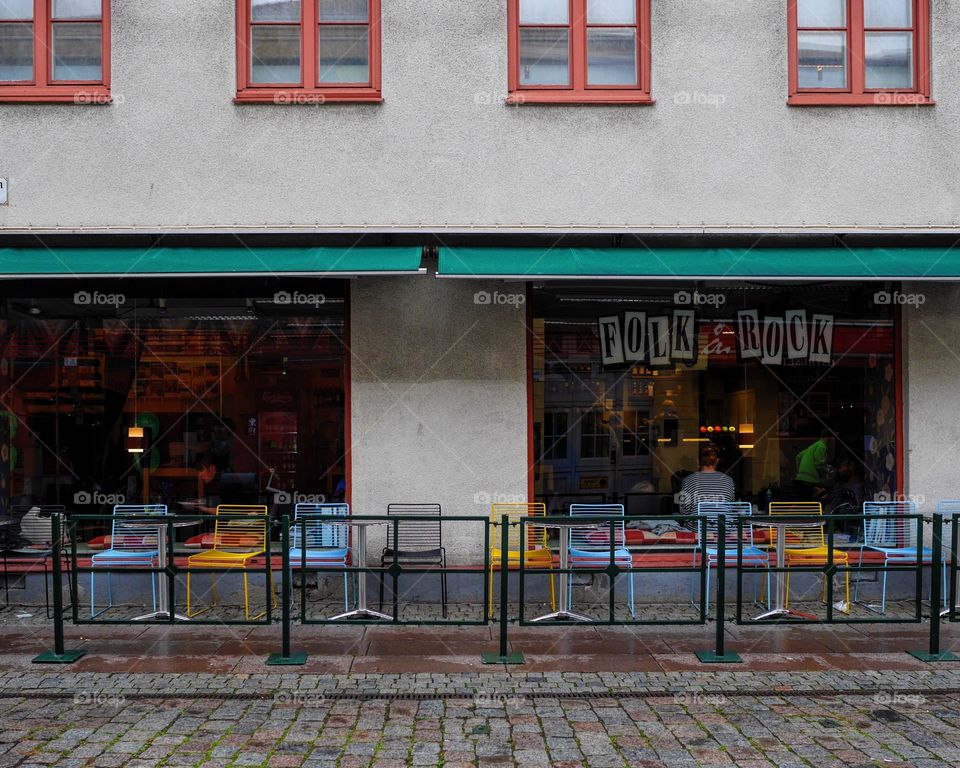 Colorful chairs 