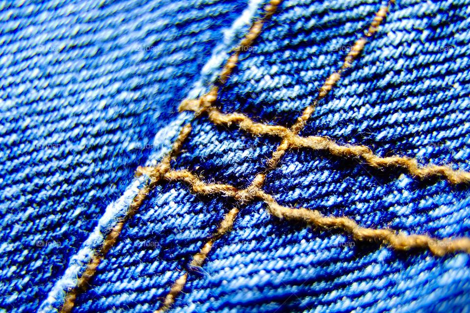 Blue jeans texture 