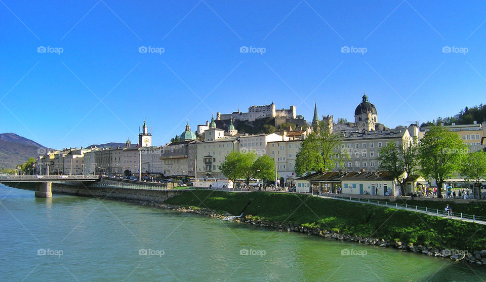 Salzburg cityview